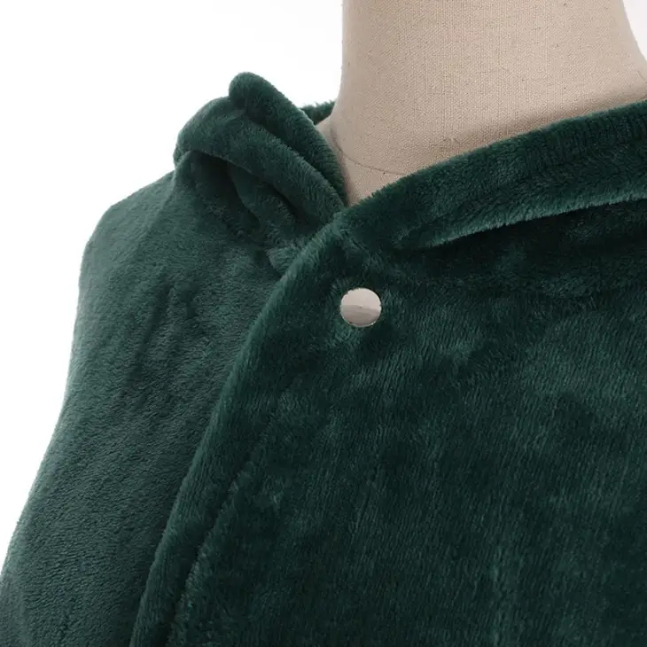 Attack on Titan Blanket Cloak Shingeki No Kyojin Survey Corps Cloak Cosplay Cape Flannel Cosplay Hoodie - Image 2