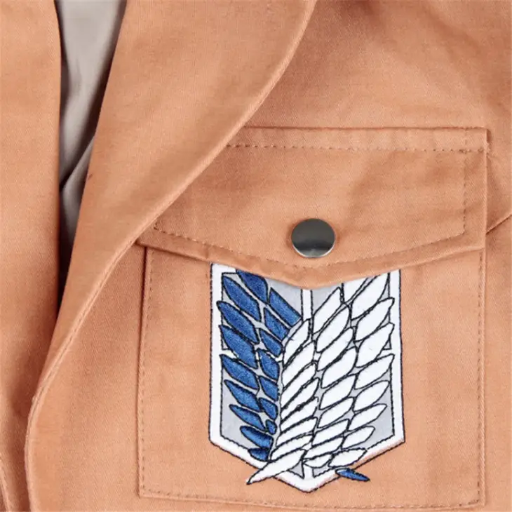 New Anime Attack on Titan Cosplay Shingeki no Kyojin Jacket Recon Corps Leather Skirt Hookshot Belts Suspenders Ackerman Costume - Image 5