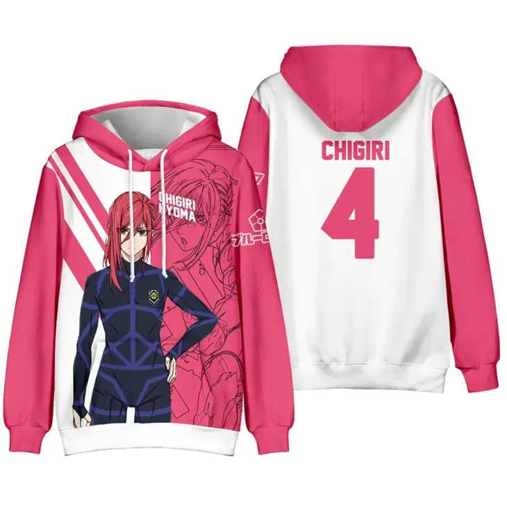 Anime Blue Lock 3D Print Hoodies Men Women Fashion Streetwear Oversized Sweatshirts Hoodie Male Pullovers Tracksuit Man Clothing - Image 5