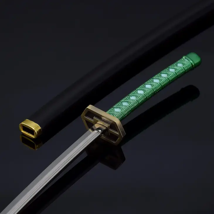 26cm Mini Sword Model Keychain for Fans Bleach Japanese Anime Peripherals Aizen Sousuke Sword Keychain Gifts - Image 5