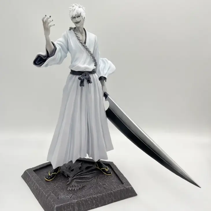 33cm BLEACH FlyLeaf Kurosaki Ichigo Anime Figure Bleach Toshiro Hitsugaya Action Figure Adult Collectible Model Doll Toy Gifts - Image 4
