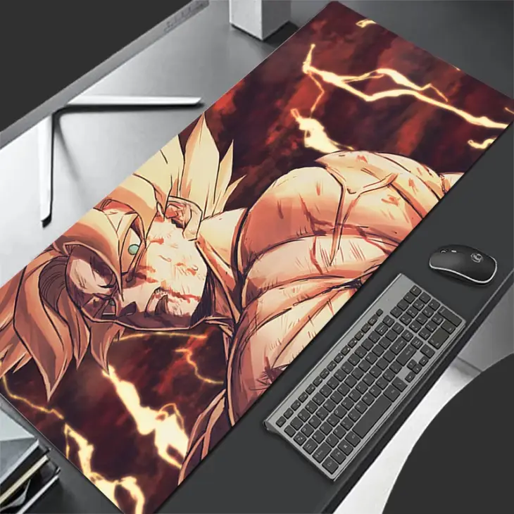 Japan Cool Anime Mouse Pad XXL PC Gamer Cabinet Keyboard Rug Large D-Dragoned Balls Mousepad Laptop Gaming Accessories Desk Mat