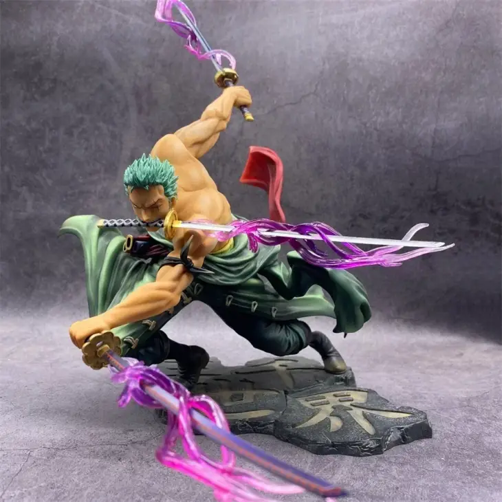 One Piece Roronoa Zoro Premium Three-Blade Battle Statue