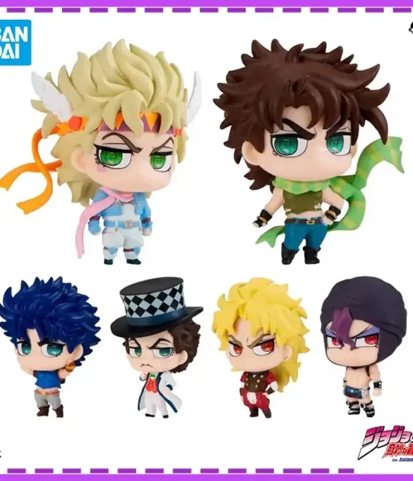 BANDAI Gashapon JoJo Bizarre Adventure William Anthonio Zeppeli Dio Brando Jonathan Joestar Kars Action Figure Model Toys 1