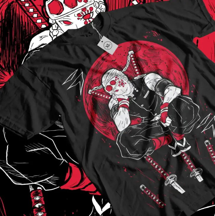 Demon Slayer Sound Hashira Tengen Uzui Premium Shirt