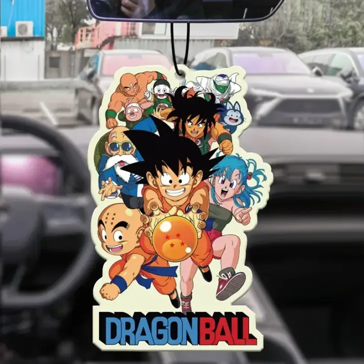 Hot Dragon Ball Son Goku Car Fragrance Anime Car Long-lasting Aromatherapy Fragrance Piece Pendant Decoration Car Deodorization - Image 3