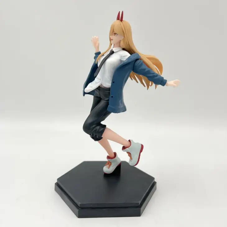 20cm Chainsaw Man Anime Figure Power Action Figure Collectible Model Doll Ornaments Toys Birthday Gifts - Image 4