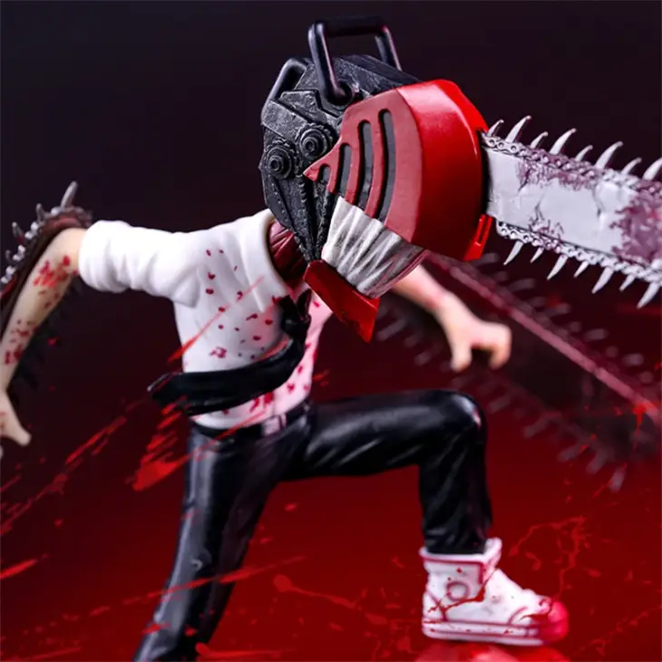 17cm Chainsaw Man Denji Figure PVC Statue Anime Action Figurine Model Collection Adult Toy Doll Desktop Decoration Children Gift - Image 4