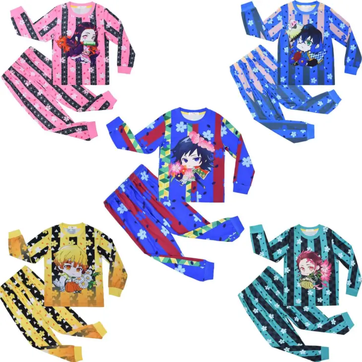 Demon Slayer Kids' Cozy Cotton Pajama Set