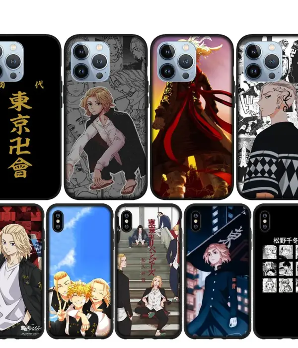 PP165 Tokyo revengers Naoto Hinata Mikey Casing for iPhone 16 15 14 Plus 13 12 Mini 11 Pro Max XS X XR + 15+ Phone Cover Case 1