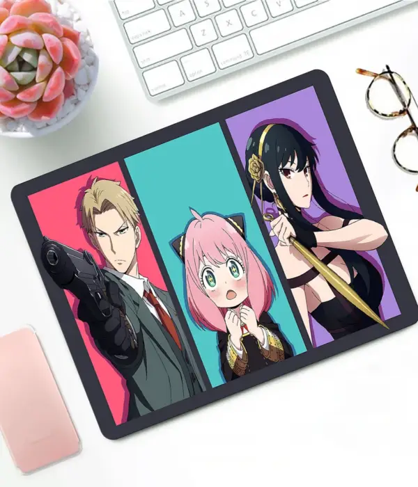 Spy X Family Gaming Mouse Pad XS Small Mousepad For PC Gamer Desktop Decoration Office Mouse Mat Deskmat Rug 1
