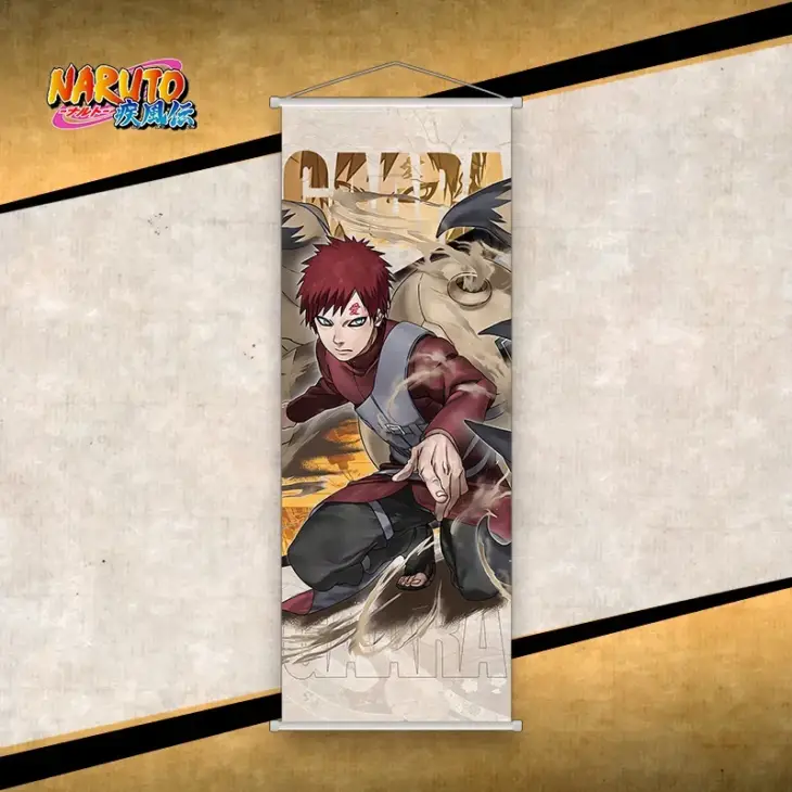 Bandai Naruto Scroll Poster Canvas 25*70cm Hinata Uzumaki Naruto Uchiha Itachi Anime Perimeter Wallpainting Decoration Gifts - Image 3