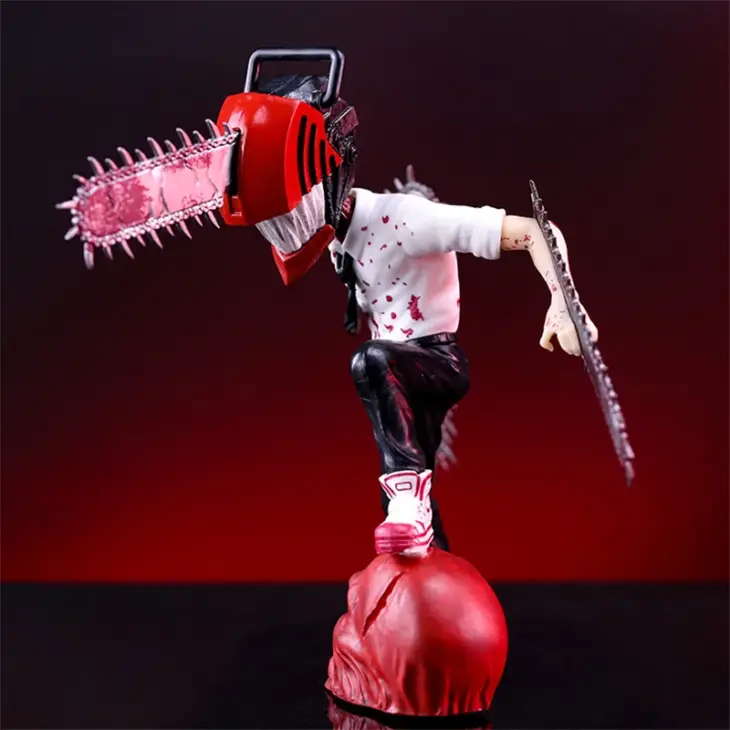 17cm Chainsaw Man Denji Figure PVC Statue Anime Action Figurine Model Collection Adult Toy Doll Desktop Decoration Children Gift - Image 3