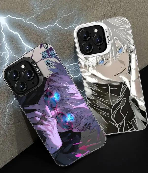 Satoru Gojo Jujutsu Kaisen Anime Case For Xiaomi 14T 13T Pro 14t POCO X6 F6 M6 Pro X3 F3GT Cover Hard Funda Shockproof 1