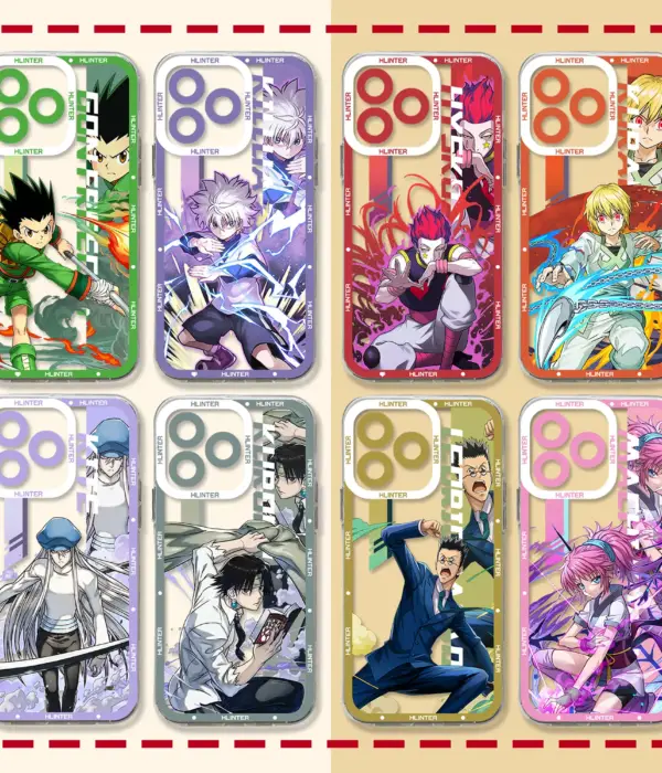 Hunter x Hunter Hot Anime Phone Case For Samsung S25 S24 S23 S22 S21 S20 FE Note20 Note10 Plus Ultra Lite Clear Soft TPU Cover 1