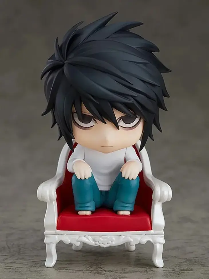 Anime Figures Death Note L Lawliet 1200 Action Figures Toys for Children Model Collector Doll 10cm - Image 2