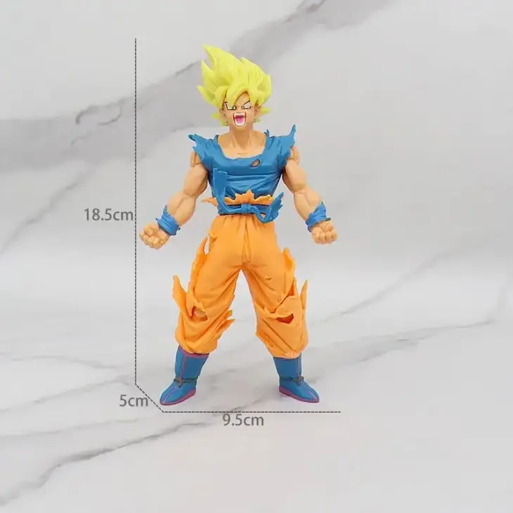 18 cm Son Goku Super Saiyan Figure Anime Dragon Ball Goku DBZ Action Figure Toys Model Gifts Collectible Figurines for Kids - Image 5