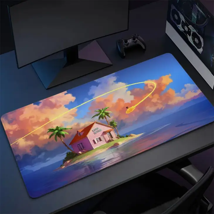 Dragones Ball Pc Gamer Mouse Pad Gaming Accessories Desk Mat Mousepad Cabinet Keyboard Office Mats Xxl Large Mause Carpet Speed