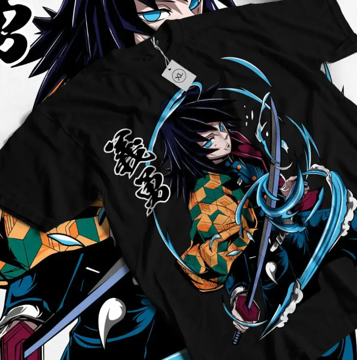 Demon Slayer Giyu Tomioka Premium Water Hashira Shirt
