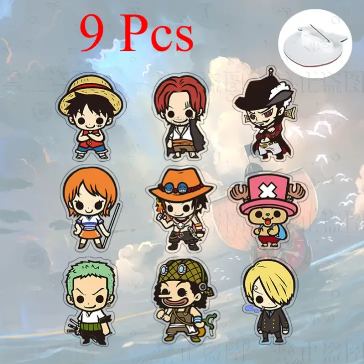 One Piece Luffy & Nami Limited Edition Metal Pins