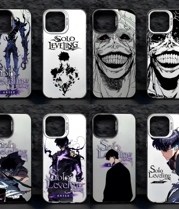 Solo Leveling Shadow King Case for Samsung Galaxy S24 S23 S22 S21 S20 Note20 Ultra Plus FE M31 4G 5G Matte Shockproof Back Cover 1