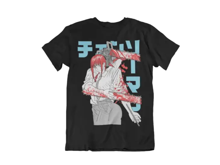Chainsaw Man New T-shirt,Graphic Design,denji,makima,pochita,top 2022,anime - Image 5