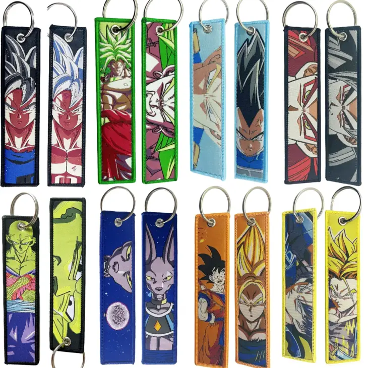 Dragon Ball Flight Nimbus Embroidered Keychain Collection