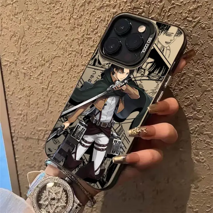 Demon Attack on Titan Anime Phone Case For iPhone 15 14 13 12 11 Pro Max Mini X XR XS SE 8 7 Plus Colorful Cover Silicone Soft - Image 6