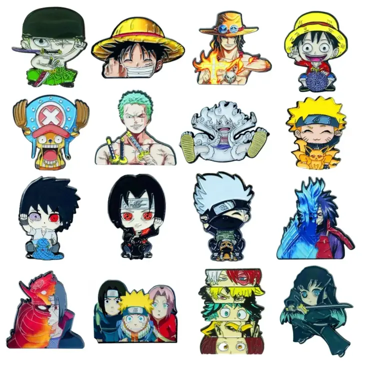 Dragon Ball Z Collector's Enamel Pin Set