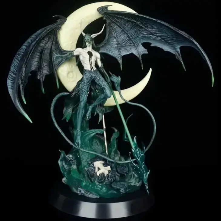 40cm Bleach Figure Ulquiorra Cifer anime Figure Ulquiorra Cifer Figurine With Light PVC GK Statue Figurine Model Doll Toy Gifts - Image 4