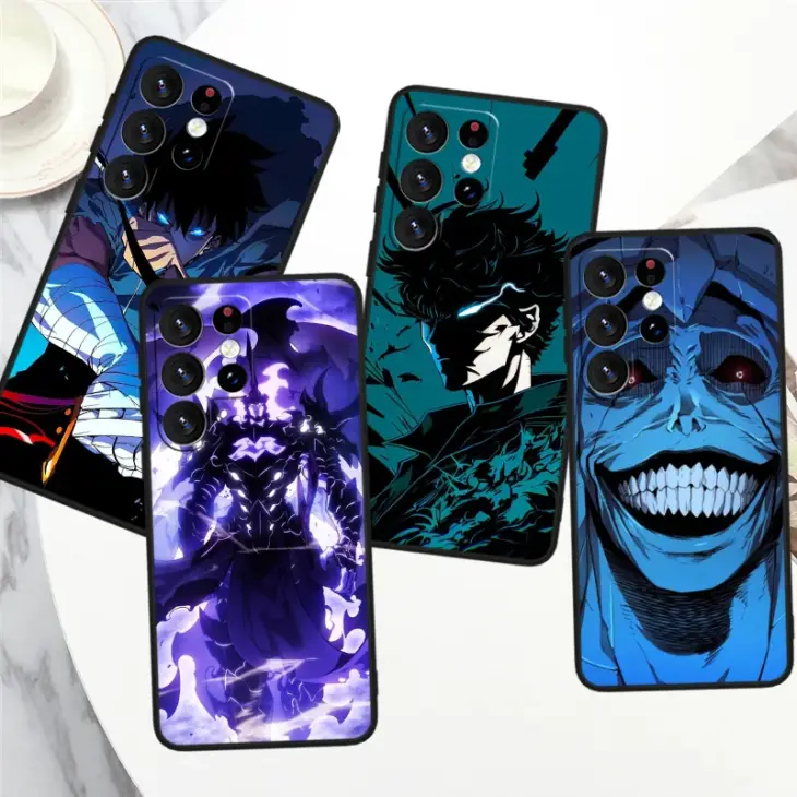 Solo Leveling Sung Jin-Woo Premium Phone Case