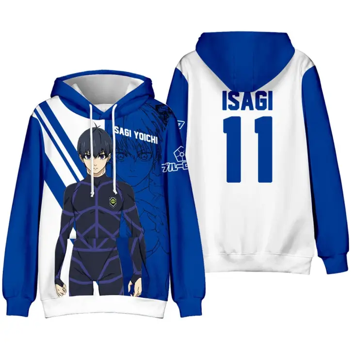 Anime Blue Lock 3D Print Hoodies Men Women Fashion Streetwear Oversized Sweatshirts Hoodie Male Pullovers Tracksuit Man Clothing - Image 6