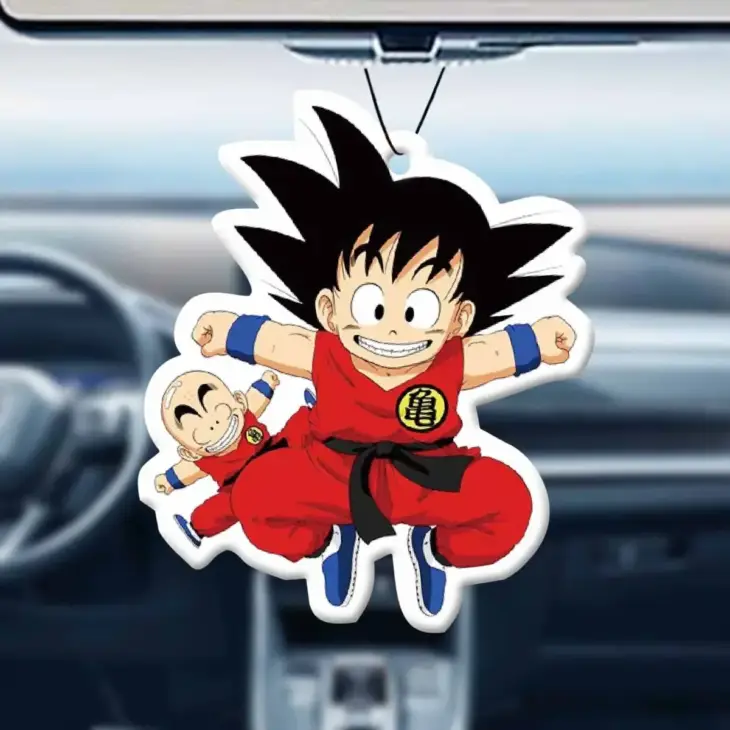 Hot Dragon Ball Son Goku Car Fragrance Anime Car Long-lasting Aromatherapy Fragrance Piece Pendant Decoration Car Deodorization - Image 6
