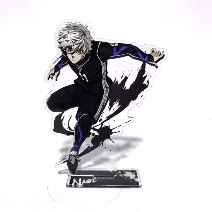 Blue Lock Model Anime Peripheral Isagi Chigiri Bachira Nagi Karasu Acrylic Stand Figure Desk Ornament Anime Collection 15cm - Image 3