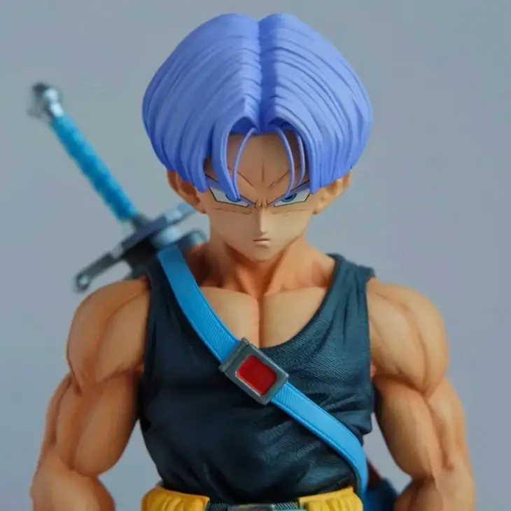 26cm Dragon Ball Z Figures NEC Trunks Action Figure GK Super Saiyan Collection Anime Future Torankusu Figure Statue Model Toys - Image 3