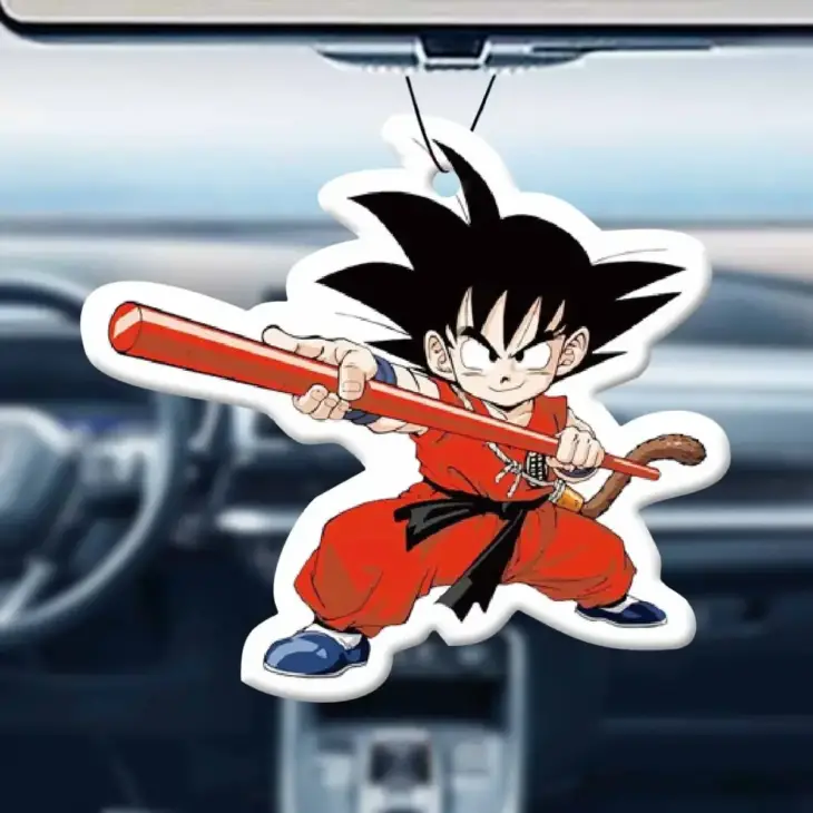 Hot Dragon Ball Son Goku Car Fragrance Anime Car Long-lasting Aromatherapy Fragrance Piece Pendant Decoration Car Deodorization - Image 5