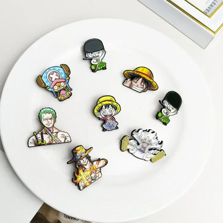Dragon Ball Z Vegeta & Goku Collectible Enamel Pins