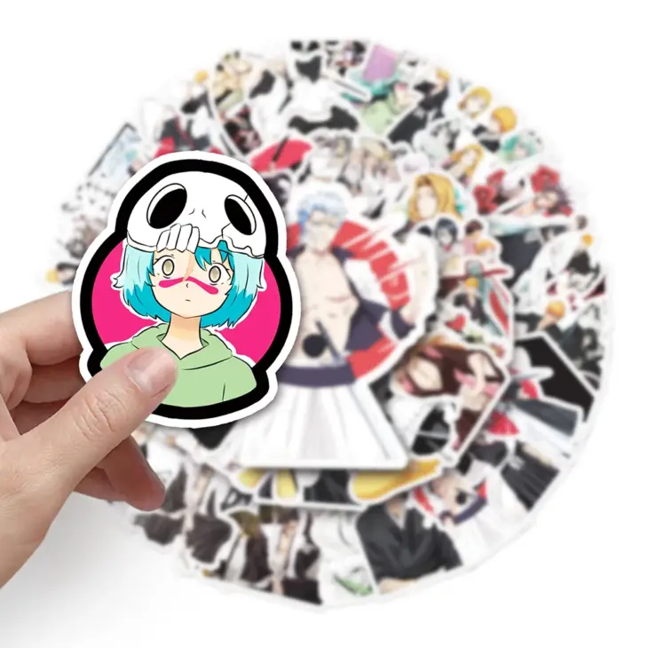 10/30/50PCS BLEACH Anime Waterproof Stickers Graffiti Decals Toy Laptop Luggage Fridge Guitar Notebook Car DIY Cartoon Stickers - Image 4