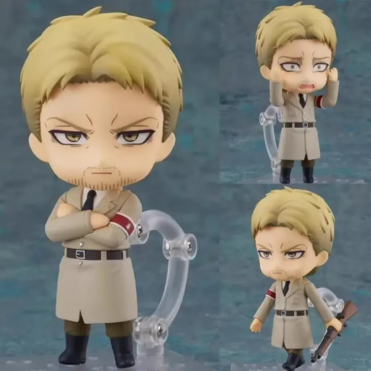 Attack On Titan Animation Comics Peripheral Toys Eren Jaeger Levi Mikasa Anime Action Movable Model Nendoroid Figures Collection - Image 5