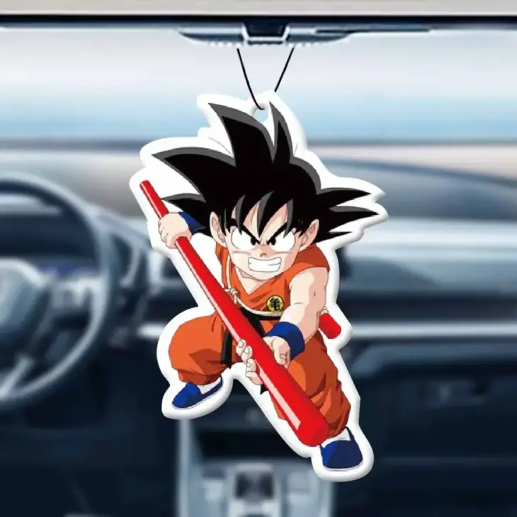 Hot Dragon Ball Son Goku Car Fragrance Anime Car Long-lasting Aromatherapy Fragrance Piece Pendant Decoration Car Deodorization - Image 4