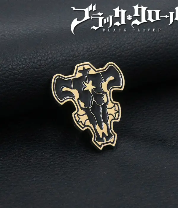 Anime Black Clover Enamel Pins Brooch Asta Black Bull Metal Badge Brooch for Women Men Lapel Pin Jewelry Gift 1