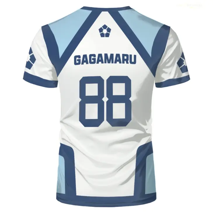 Japanese Anime Blue Lock Season 2 New Soccer Jersey T-shirt Women's Round Neck Sports Tops Children's Casual Short Sleeve Tshirt - Image 5