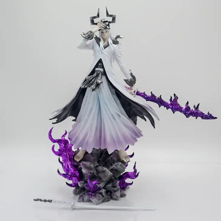 BLEACH Kurosaki Ichigo Anime Figure Bleach Ulquiorra Cifer/Toshiro Hitsugaya Action Figure Collectible Model Doll Toy Gifts 33cm - Image 2