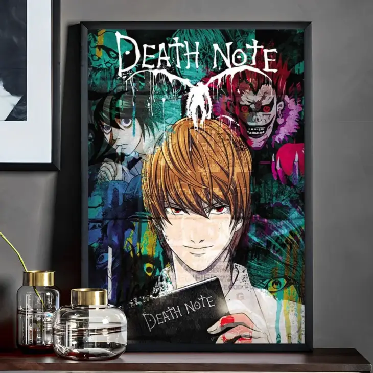 Anime Death Note Classic Vintage Posters Decoracion Painting Wall Art White Kraft Paper Kawaii Room Decor - Image 5