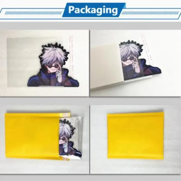 Japanese Series Combination Chainsaw Man BLEACH Ghoul Motion 3D Gradient Sticker Anime Peripheral Collection Gift - Image 5