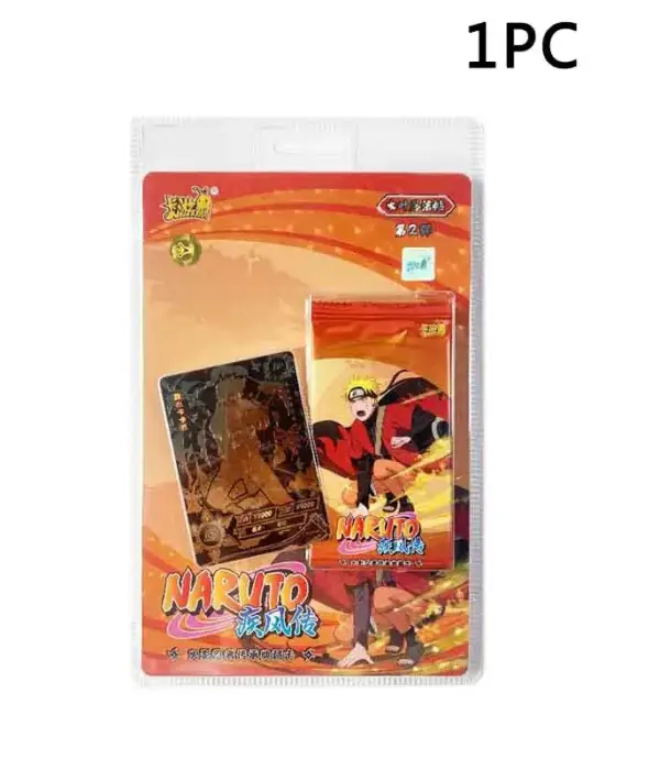 Naruto Collection Cards KA YOU Bubble Wave 2 1PC Konoha Ninjutsu Exquisite ACG Anime Game Collectible Card Books 1