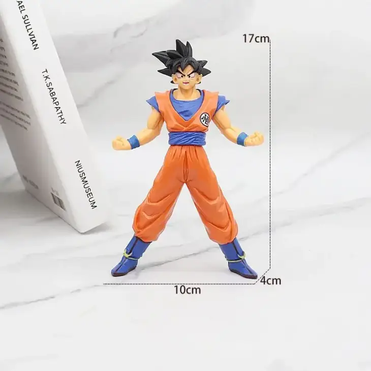 18 cm Son Goku Super Saiyan Figure Anime Dragon Ball Goku DBZ Action Figure Toys Model Gifts Collectible Figurines for Kids - Image 3