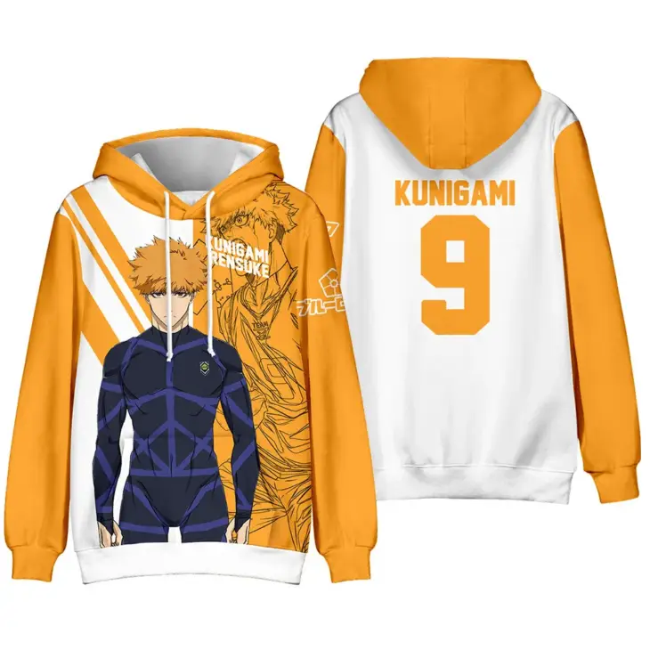 Anime Blue Lock 3D Print Hoodies Men Women Fashion Streetwear Oversized Sweatshirts Hoodie Male Pullovers Tracksuit Man Clothing - Image 3