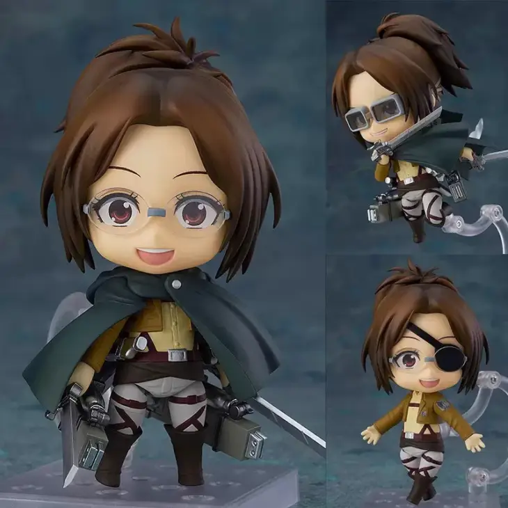 Attack On Titan Animation Comics Peripheral Toys Eren Jaeger Levi Mikasa Anime Action Movable Model Nendoroid Figures Collection - Image 4
