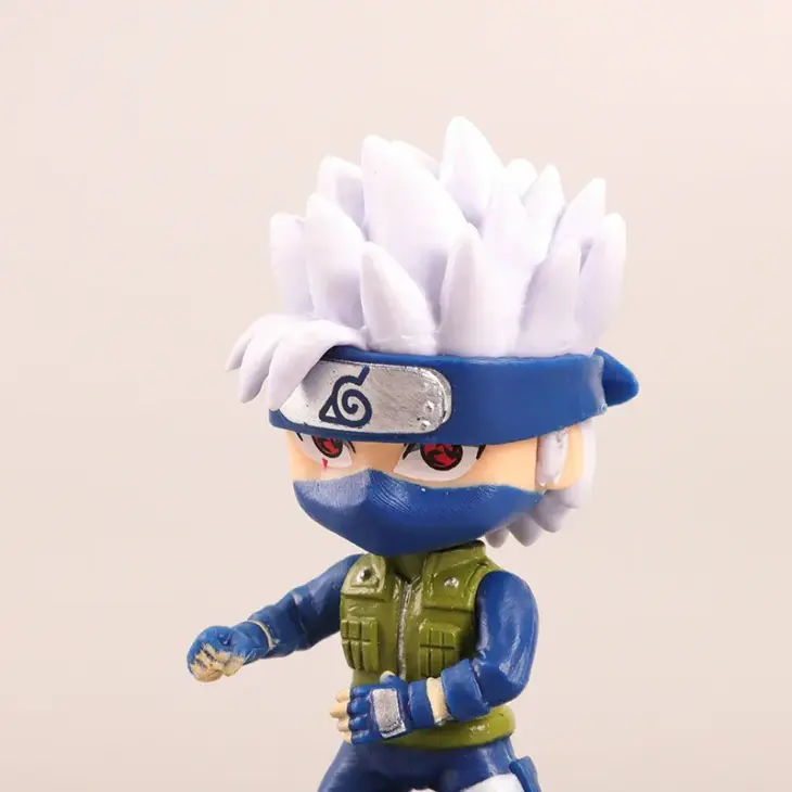 2nd Generation 12Pcs Model Naruto Anime Sasuke Itachi Kakashi Gaara Jiraiya Sakura Q Version PVC Figures Kids Toys Dolls Gift - Image 4